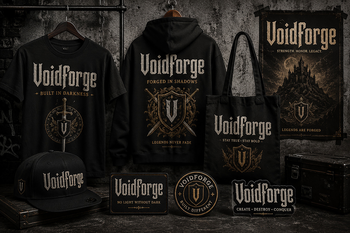 Voidforge Blackletter – Gothic Font, a Blackletter Font by Wow Magic (Photo 4 of 5)