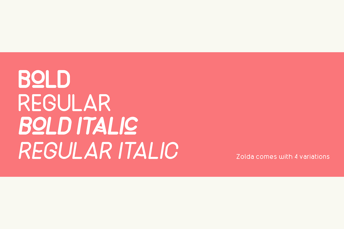 Zolda Script + Sans Family | 7 Fonts preview 5
