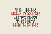 Bushwick Display Font, a Sans Serif Font by Threz (Thumbnail 5 of 8)