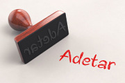 Adetar Stencil, a Script Font by Digital Typeface Studio (Thumbnail 5 of 6)