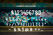 Afruemo - Modern Graffiti Font, a Handwritten Font by Dhabee (Thumbnail 6 of 9)