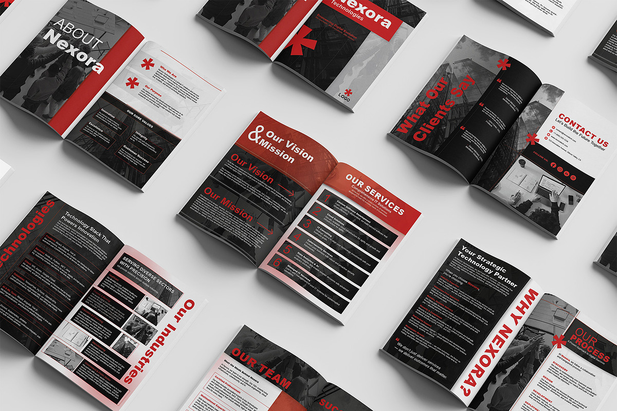 Company Profile Brochure Template preview 3
