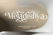 Meladishya, a Sans Serif Font by Differentialtype (Thumbnail 1 of 9)