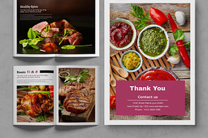 Recipes Book Template