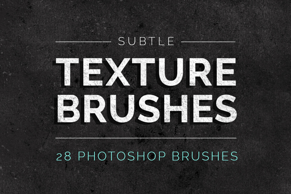 Subtle texture Photoshop brushes, a Brush Add-On by Little Bean (Photo 1 of 6)