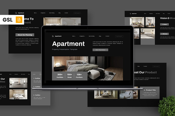 Apartement - Property Google Slide preview 7