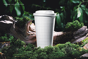 Paper Cup in Forest Mockup, a Packaging Mockup by creatsy5 (Thumbnail 2 of 3)