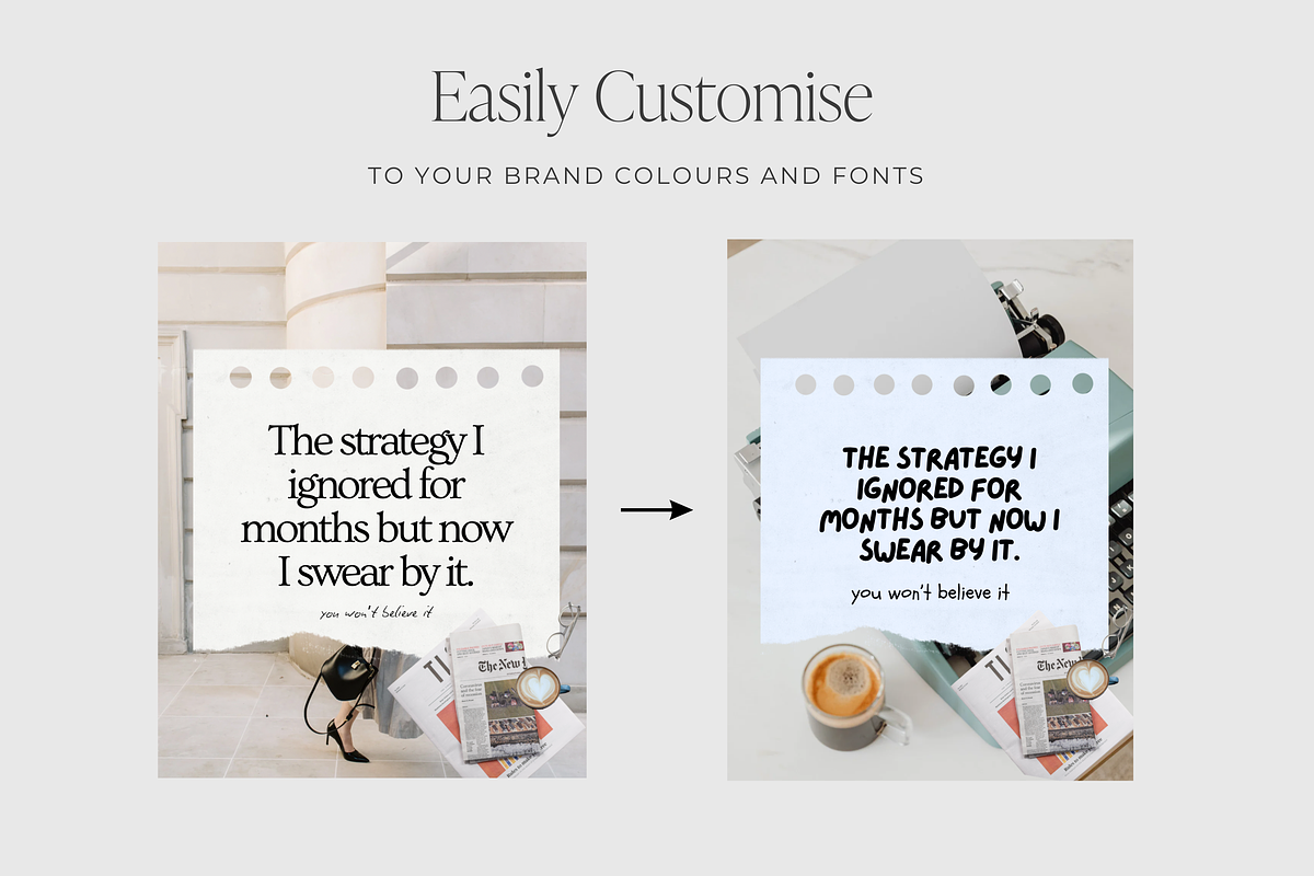 Storytelling Instagram Carousels, a Templates & Theme by Tabitha Emma (Photo 10 of 10)