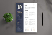 Minimalist Resume CV, a Resume Template by Saman Osama (Thumbnail 2 of 3)