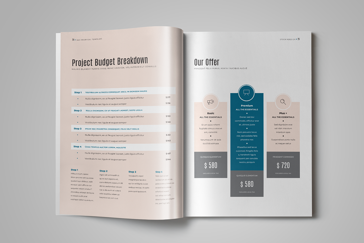 SEO Proposal, a Brochure Template by StockInDesign (Photo 9 of 12)