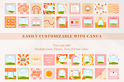 Retro Social Media Templates Canva, a Social Media Template by Boltik Studio (Thumbnail 6 of 9)