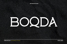 Boqda Elegant Serif Font