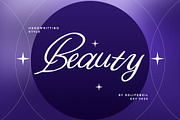 Mearly - Modern Handwritten Typeface, a Handwritten Font by delipensil (Thumbnail 2 of 7)