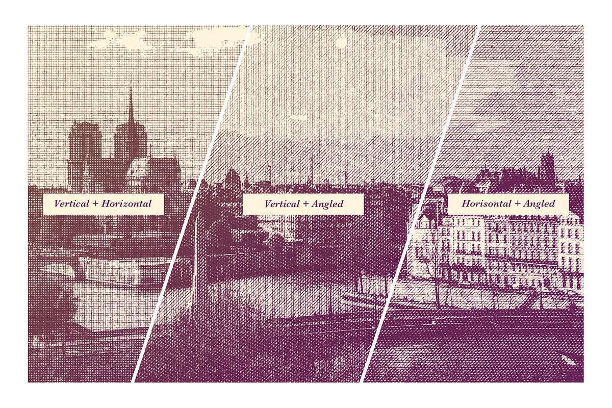 Engrave and Halftone Creator, an Action Add-On by Vintage Voyage Supply (Photo 7 of 12)