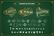 Brown Hunter Victorian Set, a Serif Font by alit design (Thumbnail 26 of 32)