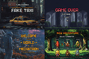Gaming Unique Font Bundle, a Sans Serif Font by Flawless And Co (Thumbnail 5 of 11)