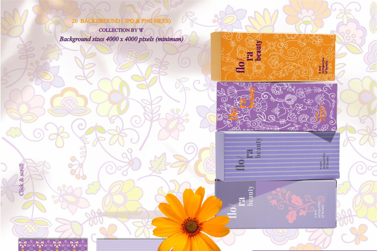 Folklore flowers, an Object Graphic by Collection by VY (Photo 8 of 11)