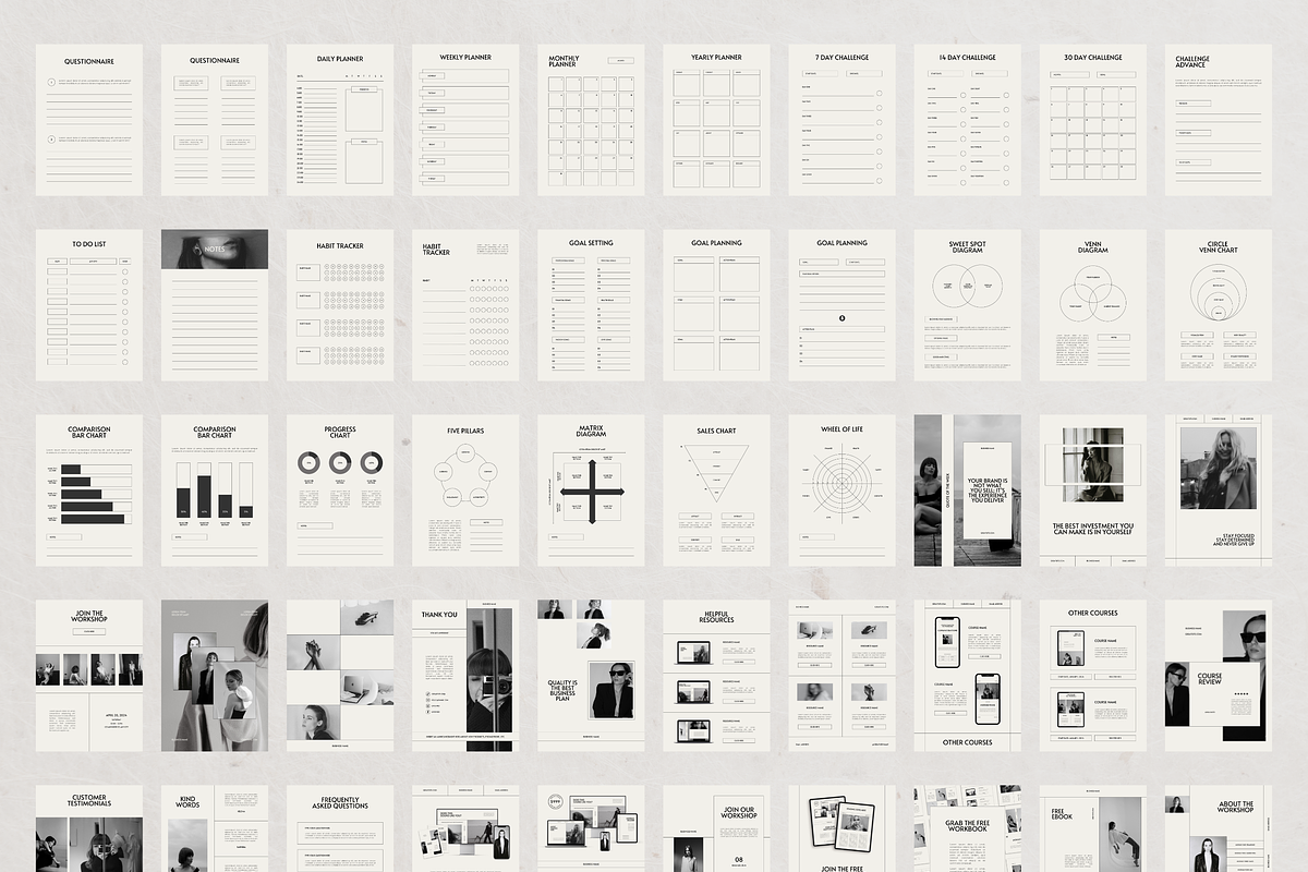 Canva Workbook Template for Coaches, a Magazine Template by Branding Babe Co. (Photo 8 of 10)