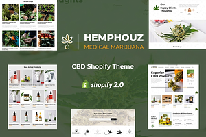 Hemphouz - Cannabis Shopify Theme
