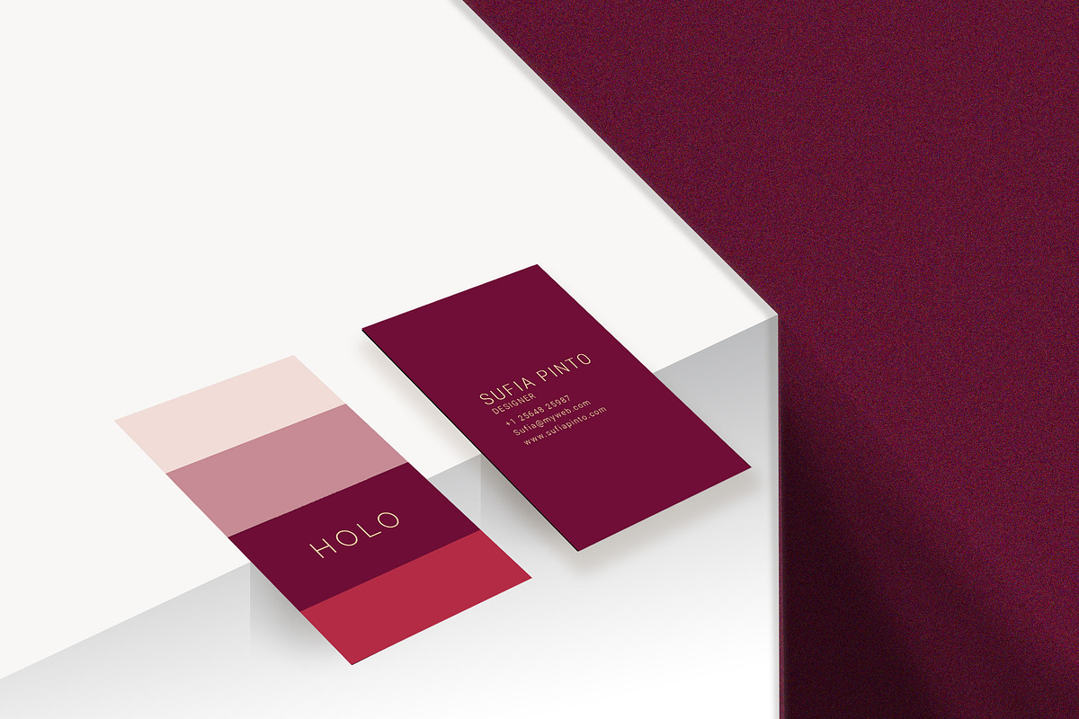 Holo Business Card, Photoshop, a Business Card Template by ORCOLOR (Photo 3 of 6)
