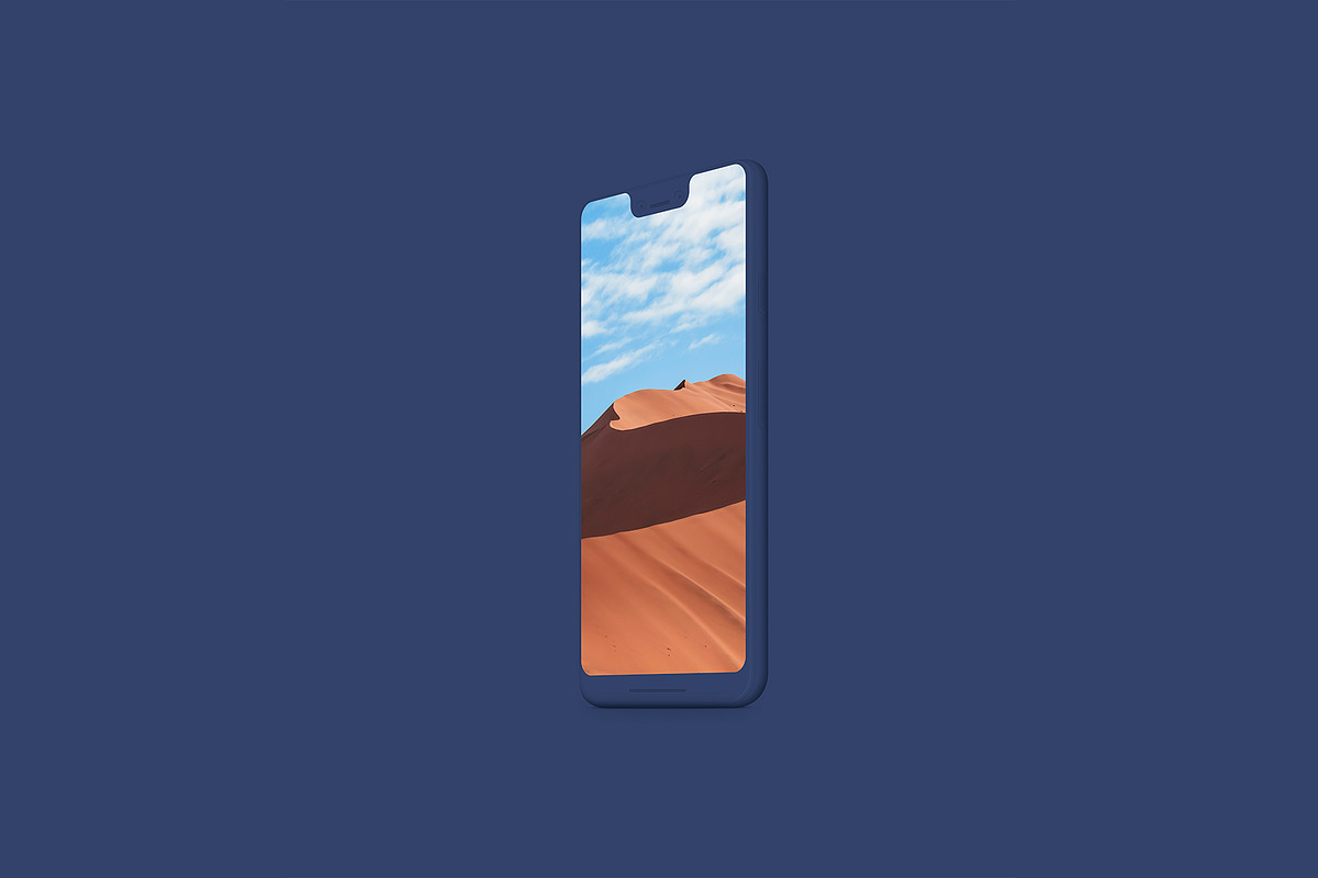 Pixel 3XL - 21 Clay Mockups - PSD, an iPhone Mockup by Asylab (Photo 36 of 73)