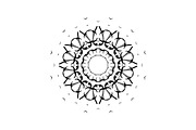 Ornamental Black White Mandala Pack, a Decorative Illustration by NJ Himel (Thumbnail 26 of 103)