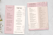 4 Elegant Menu Restaurant Templates, a Templates & Theme by TemplateCastleStore (Thumbnail 4 of 10)