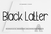 Black Latter, a Serif Font by InermediaSTUDIO (Thumbnail 1 of 7)