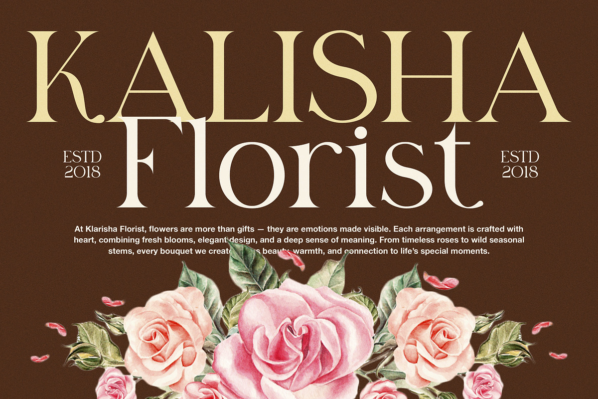 Rigena Elegant Serif Font, a Serif Font by Graphicxell (Photo 3 of 8)