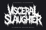 Savage Carnage - Brutal Death Metal, a Blackletter Font by Masyafi Studio (Thumbnail 3 of 9)