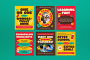 Kindergarten Education Instagram Set, a Social Media Template by graphicook (Thumbnail 2 of 3)