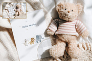 Tiny Moments – Baby Card Mockups, a Mockup by NikiArts (Thumbnail 6 of 8)
