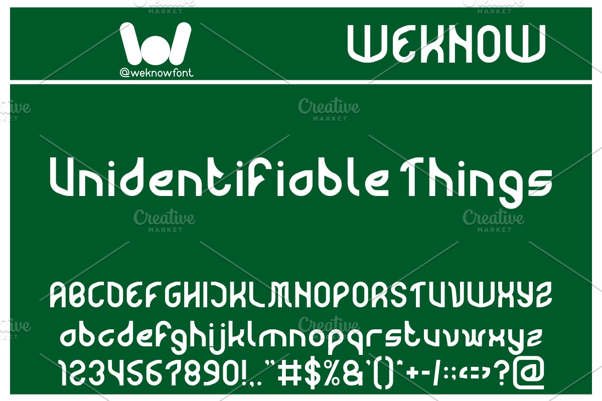Alien font, a Font by weknow (Photo 3 of 3)