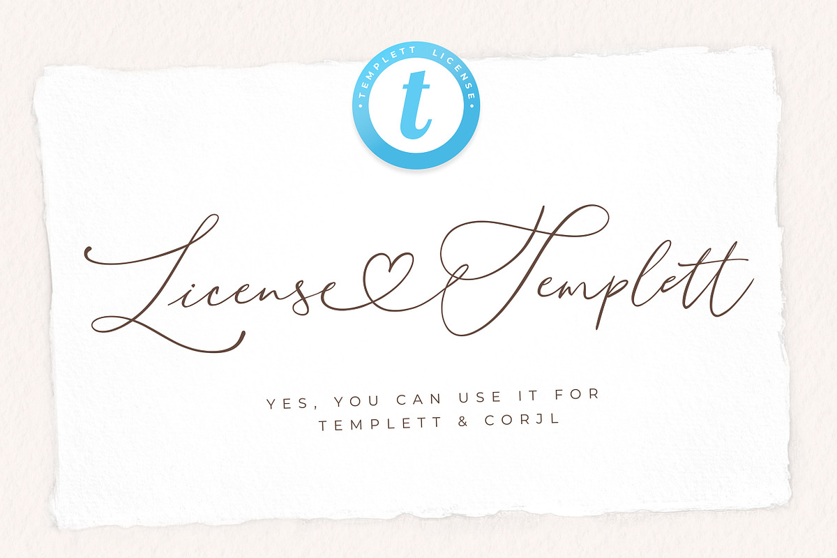 Little Love - for Templett & Corjl, a Script Font by Blessed Print (Photo 3 of 25)