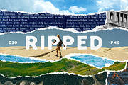 RIPPED Paper Elements Collection, an Object Graphic by pixelbuddha.net (Thumbnail 1 of 10)