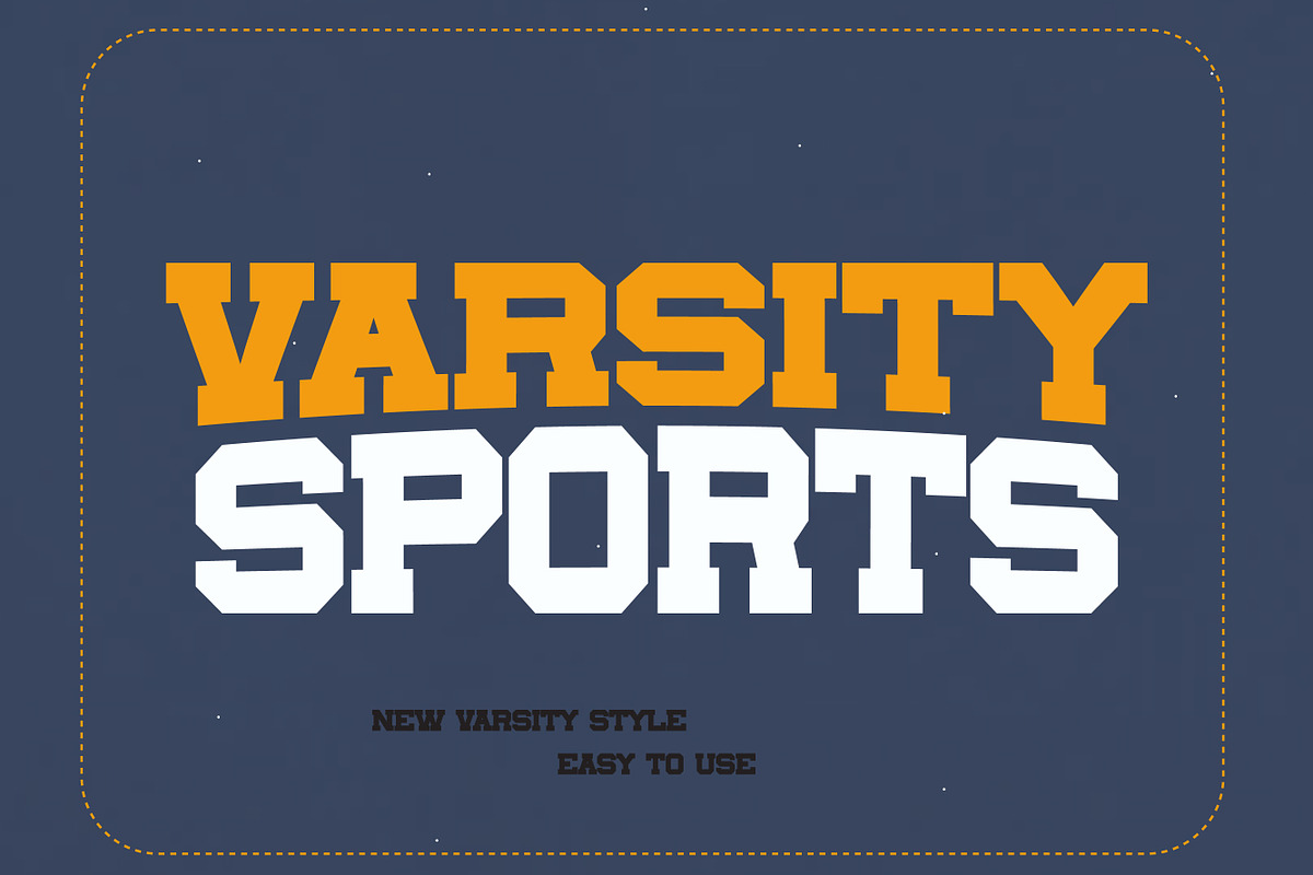 Varsity Sports | Tournaments TEAM, a Slab Serif Font by MaxArt Foundry (Photo 1 of 3)