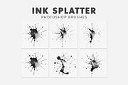 30 Ink Splatter Brushes, a Brush Add-On by AB-TheDesigner (Thumbnail 5 of 5)
