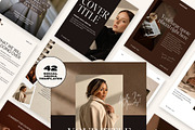 Chocolate Social Media Templates, a Social Media Template by JOA CREATIVE LAB (Thumbnail 3 of 4)