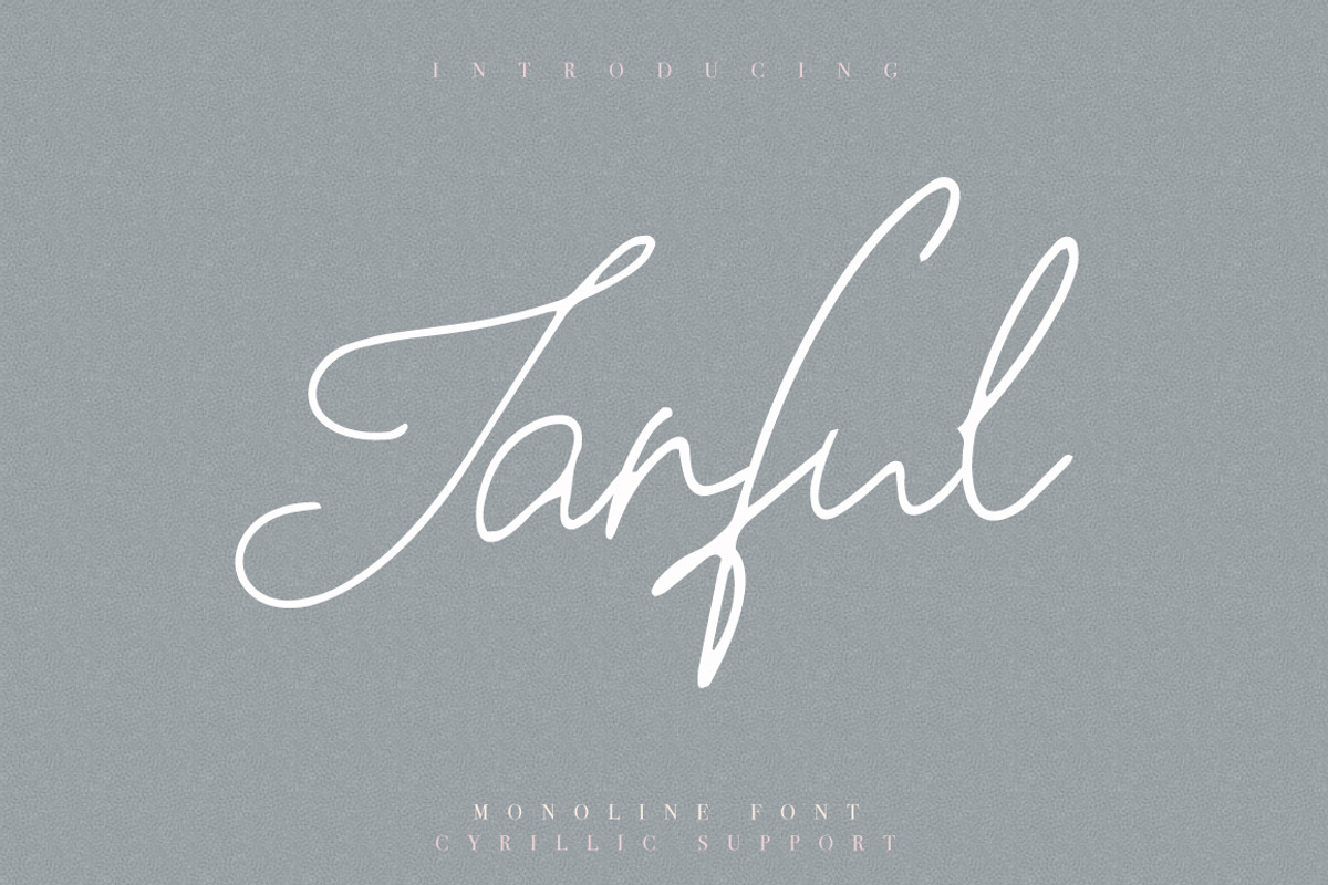 Jarful / Cyrillic & Latin Font