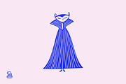 Playful Halloween Characters, a Seasonal Illustration by Danil Polshin (Thumbnail 3 of 10)