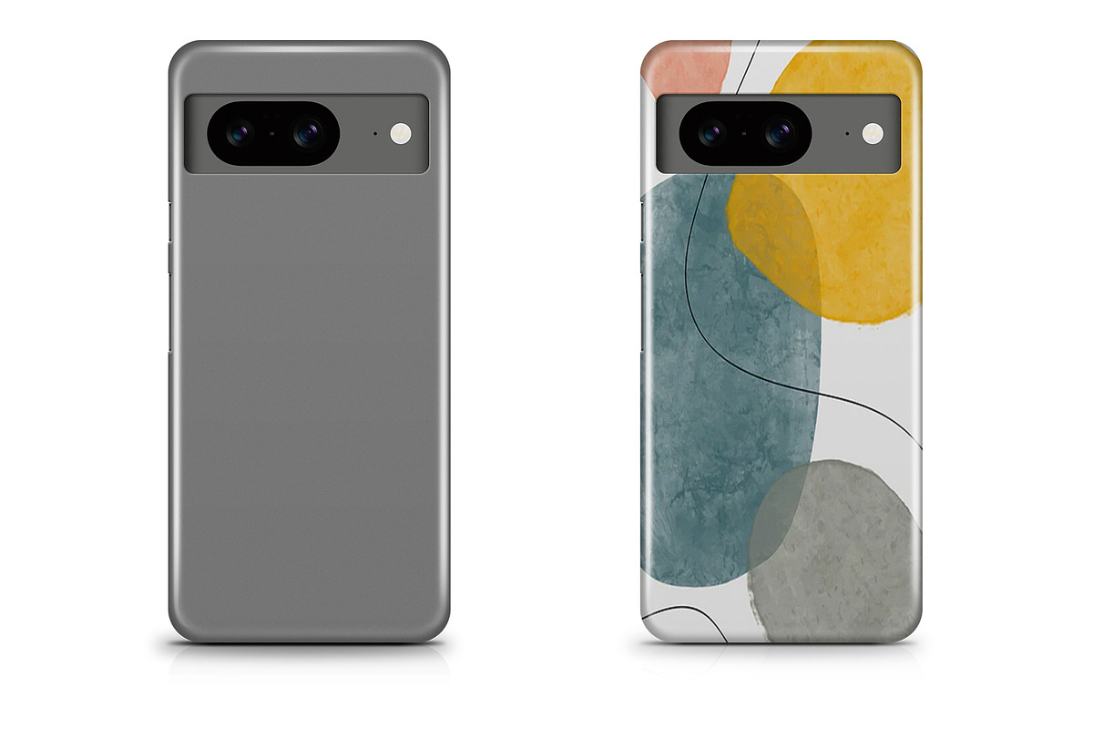 Google Pixel 8 3D Phone Case Mockup, an Android Mockup by Designbuys (Photo 2 of 5)