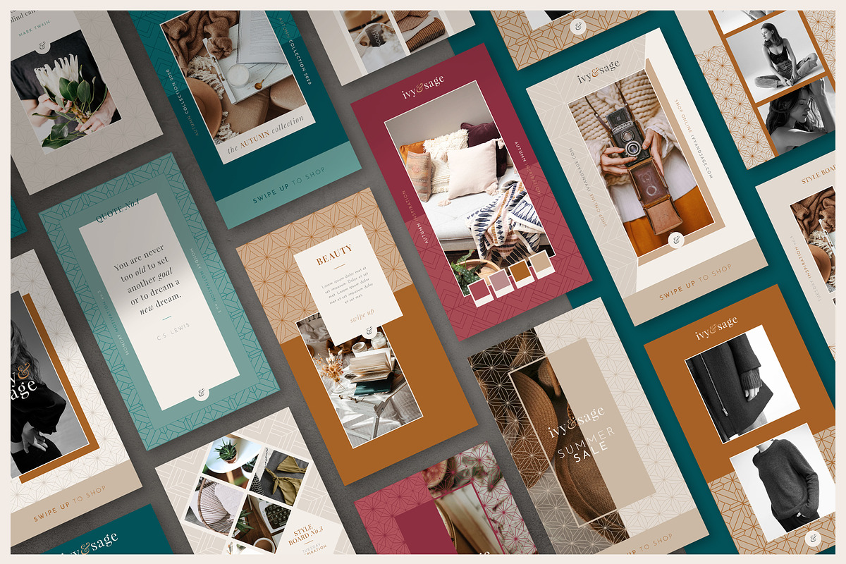Soirée | Social Media Pack, a Social Media Template by Marigold Studios (Photo 8 of 12)
