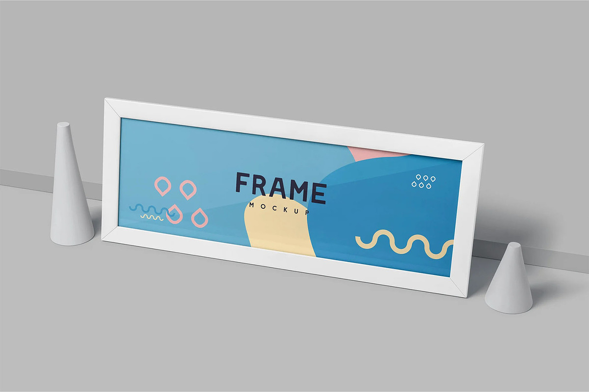 Landscape Frame Mockups, an Advertising Mockup by megostudi0 (Photo 5 of 7)