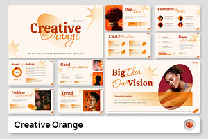 Creative Orange Multipurpose PPT, a Presentation Template by Premast