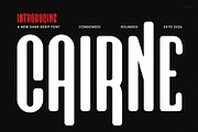 Cairne Modern Futuristic Sans Serif, a Serif Font by Perfectype (Thumbnail 1 of 6)