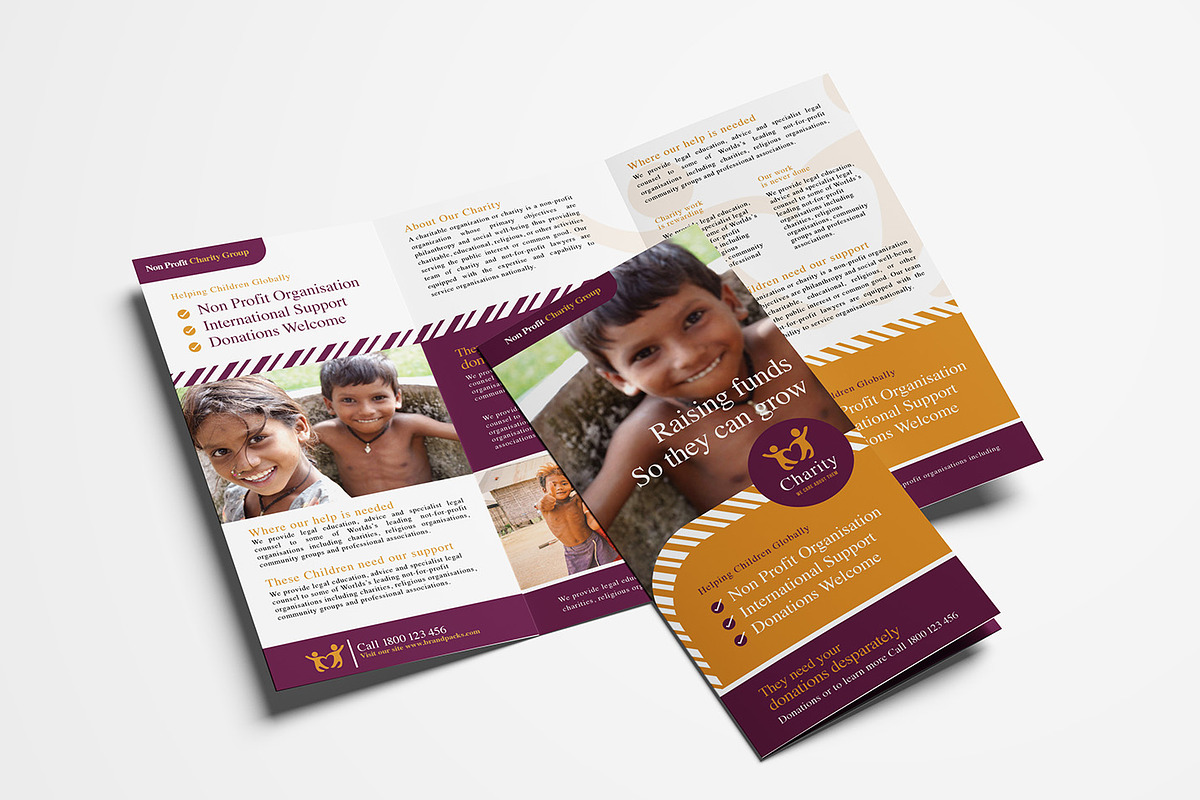 Charity Templates Pack, a Flyer Template by BrandPacks (Photo 9 of 10)