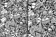 Italian Food Graphics Patterns, a Pattern Graphic by BALABOLKA (Thumbnail 2 of 6)