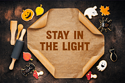Ghostmark is a bold haunted typeface, a Sans Serif Font by Brown Cupple (Thumbnail 7 of 9)