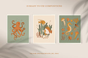Sea Life Collection, an Animal Illustration by Nadezhda Mikhailova (Thumbnail 4 of 18)