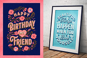 Modern Lettering Fonts Collection, a Script Font by Heritage Type Co. (Thumbnail 17 of 21)